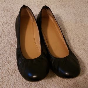JCrew Factory Black Flats